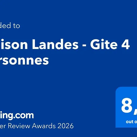 Maison Landes - 4 Personnes